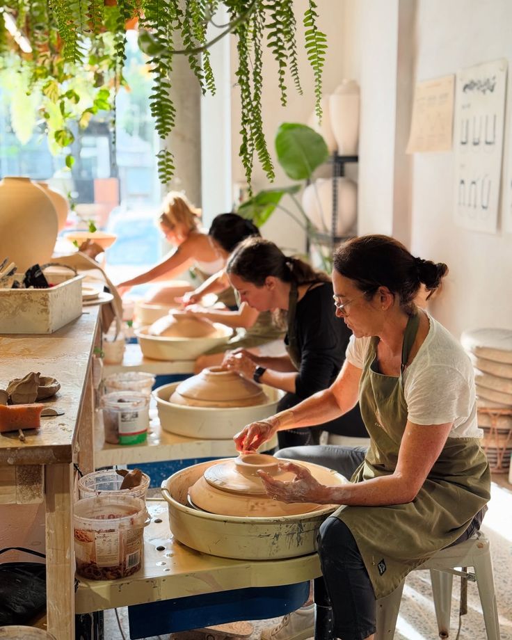 Moroccan pottery workshop